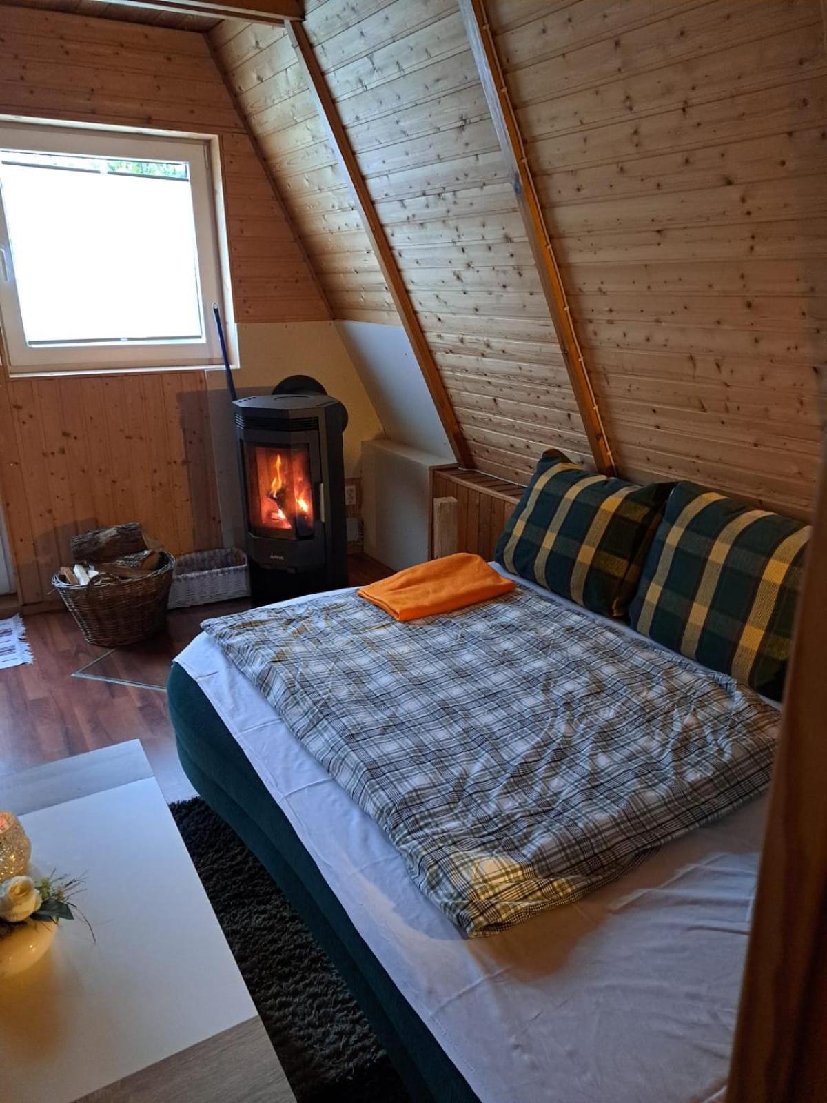 Ferienhaus Typ - Finnhuette Muhl Rosin Экстерьер фото